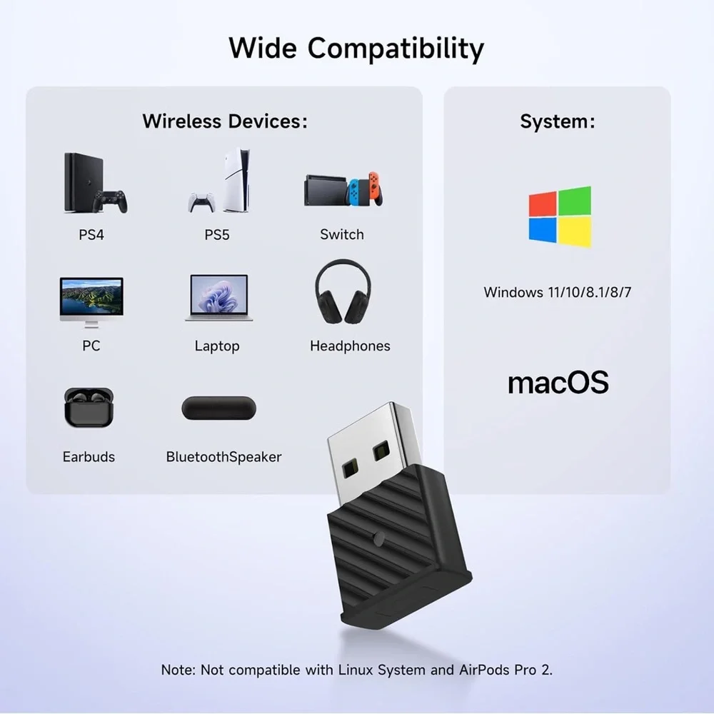 Black USB Adapter